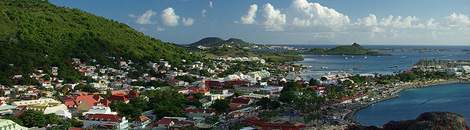 st saint sint martin maartin view